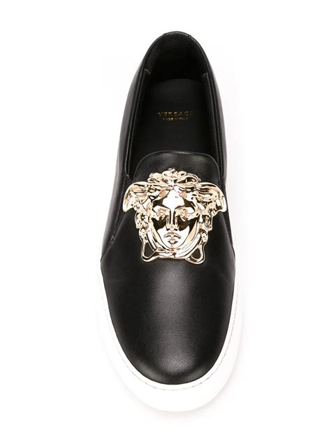 scarpe versace slip on|versace ladies sneakers.